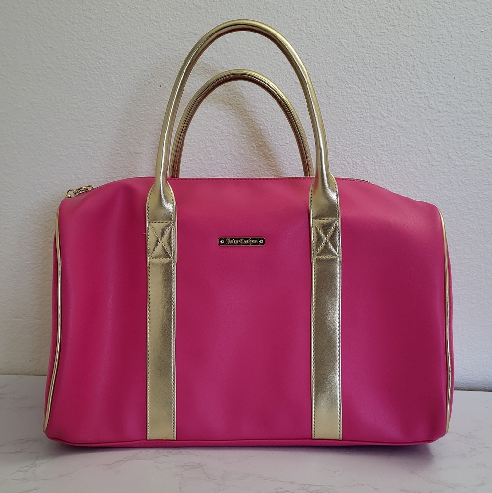 Juicy Couture - Pink and Gold Travel Bag